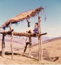 Mehrdad Rashidi as a young man